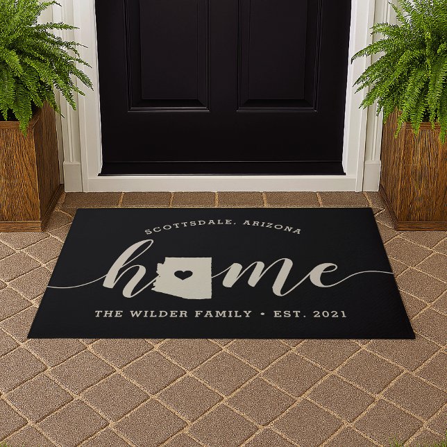 Arizona Home State Personalised Doormat (Creator Uploaded)