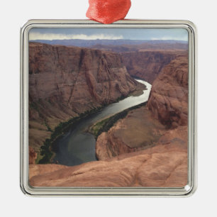 ARIZONA - Horseshoe Bend A - Red Rock Metal Tree Decoration