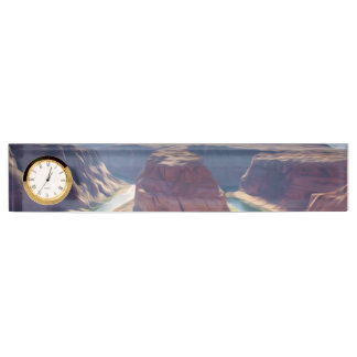 Arizona Horseshoe Bend meander of Colorado River i Nameplate