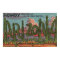 Arizona - Howdy from Arizona in Cactus Font