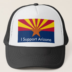 Arizona, I Support Arizona Trucker Hat