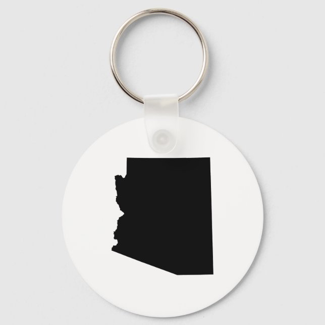 Arizona in Black Key Ring (Front)