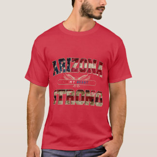 Arizona in my heart Pride Strong Awesome Design Gi T-Shirt