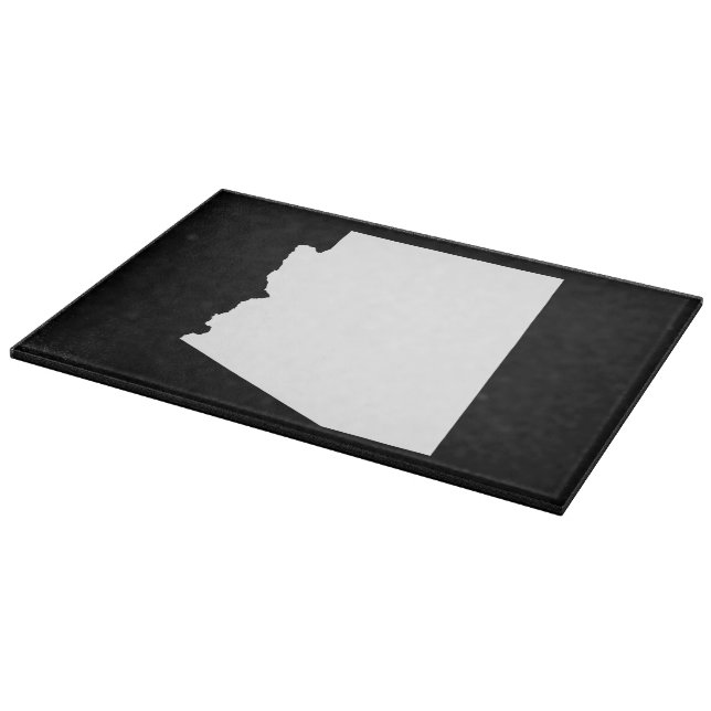 Arizona in White Cutting Board (Corner)