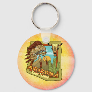 Arizona Key Ring