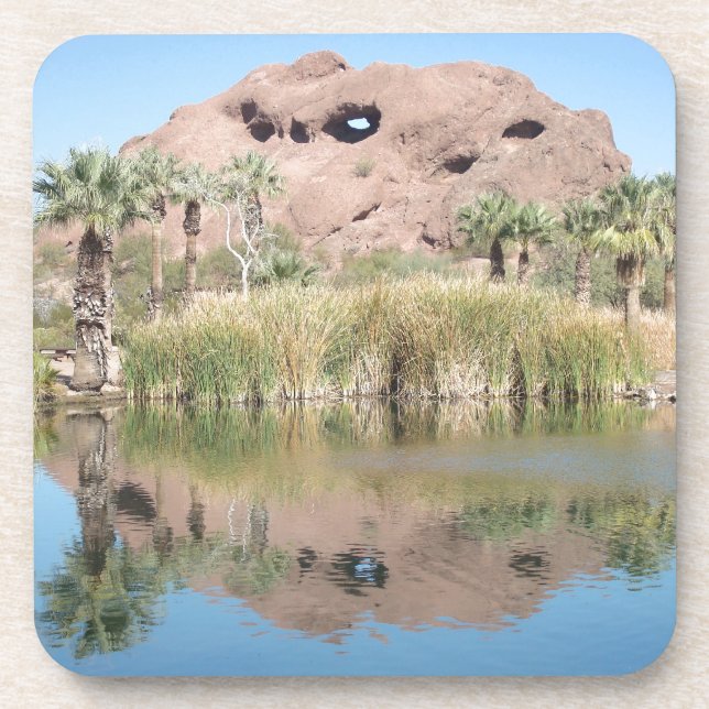 Arizona Landmark Photo Hole in the Rock Phoenix Coaster (Front)