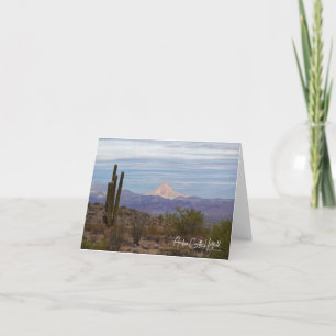 Arizona Landscape Note Card
