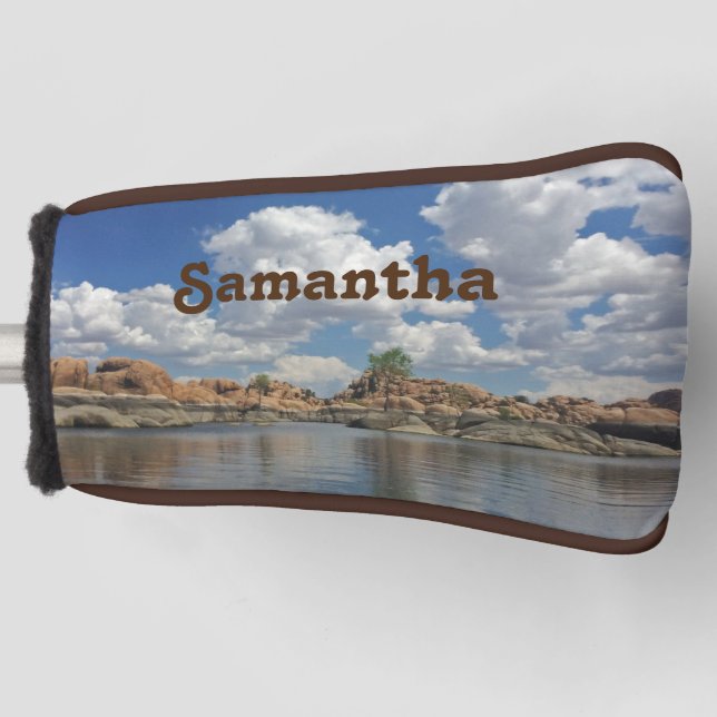 Arizona Landscape Photo Watson Lake Prescott Water Golf Head Cover (Front)
