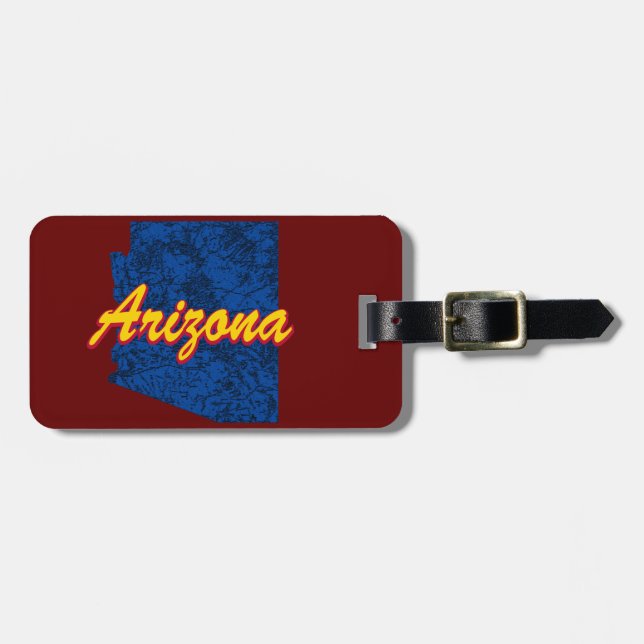 Arizona Luggage Tag (Front Horizontal)