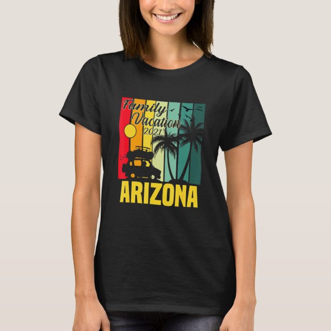Arizona Matching Family Vacation 2021 Getaway Beac T-Shirt (Front)