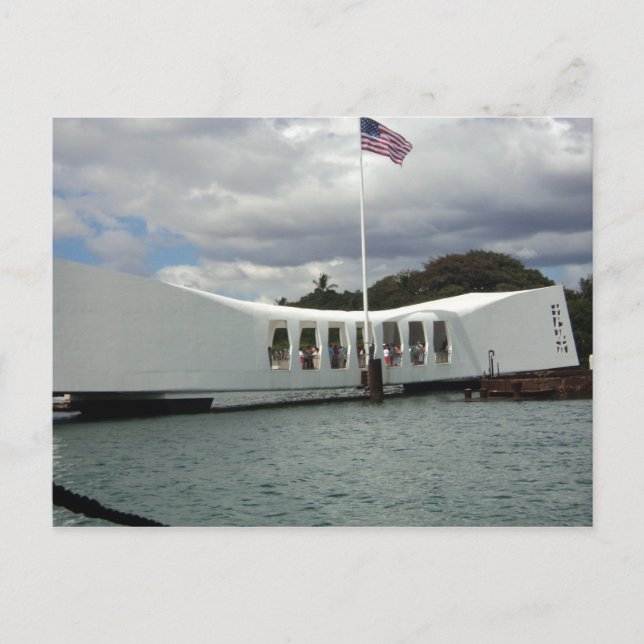 Arizona Memorial Postcard (Front)