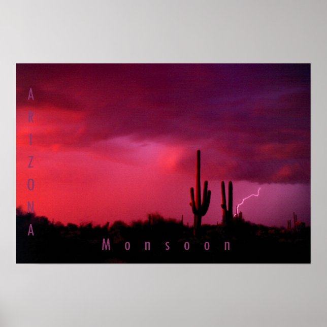 Arizona Monsoon Poster (Front)