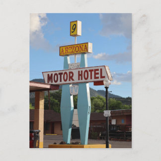 Arizona Motor Hotel on Route 66 Postcard