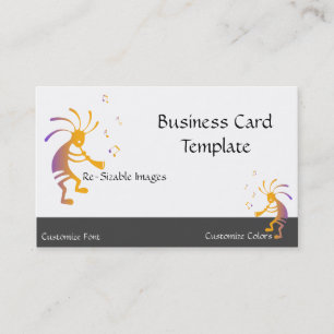 Arizona Music Kokopelli Business Card