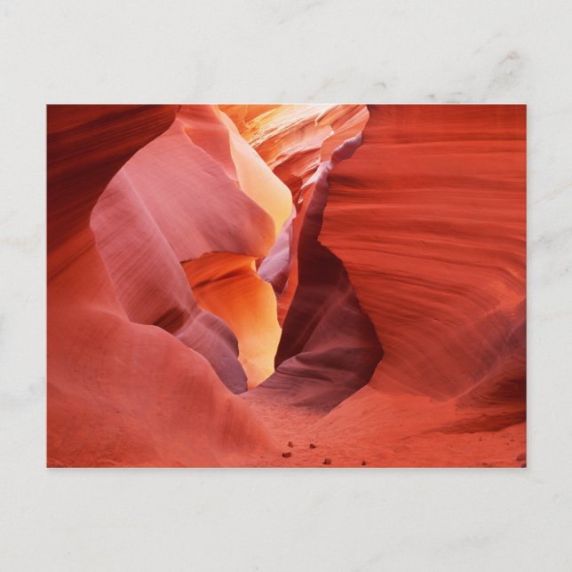 Arizona, Navajo Nation, Lower Antelope Canyon, Postcard (Front)