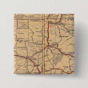 Arizona, New Mexico 15 Cm Square Badge