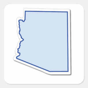 Arizona Outline Sticker