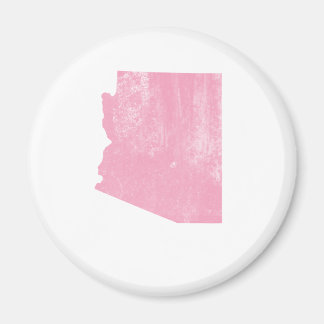 Arizona Pink Vintage Grunge Magnet