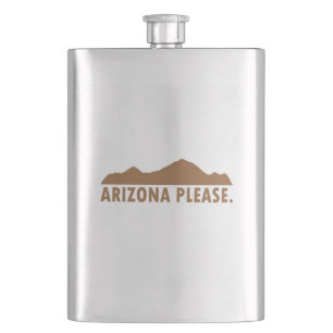 Arizona Please Hip Flask