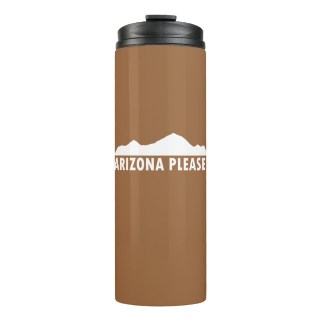 Arizona Please Thermal Tumbler (Front)