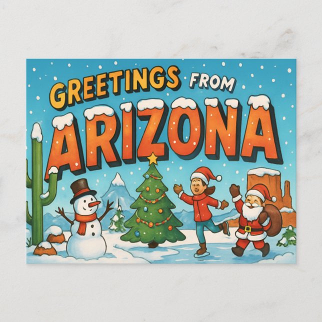 ARIZONA Postcard (Front)
