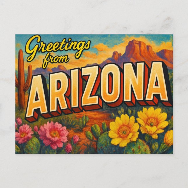 Arizona Postcard (Front)