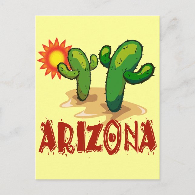 ARIZONA POSTCARD (Front)