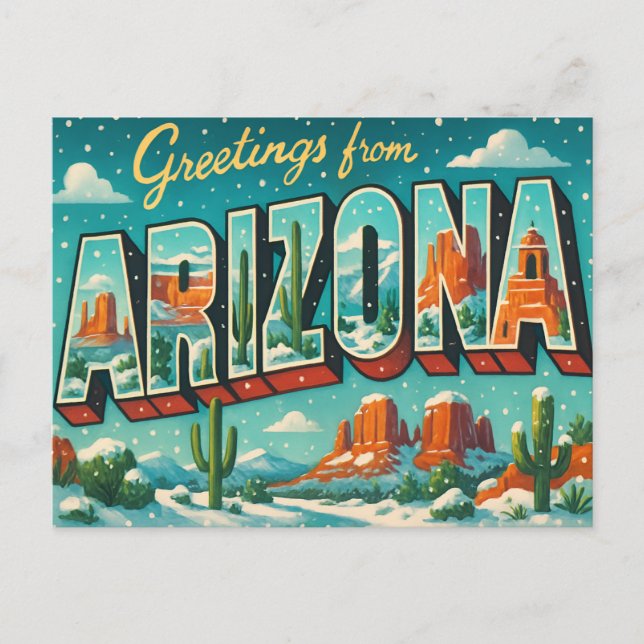 ARIZONA Postcard (Front)