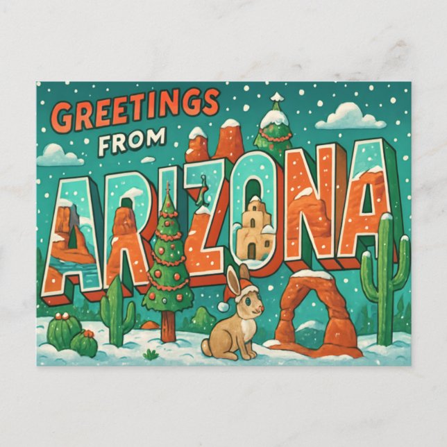 ARIZONA Postcard (Front)