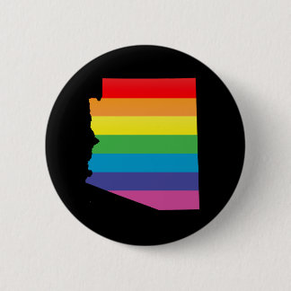 arizona pride. 6 cm round badge
