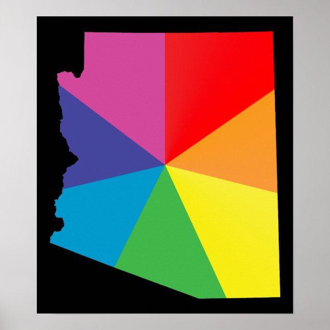 arizona pride. angled. poster (Front)