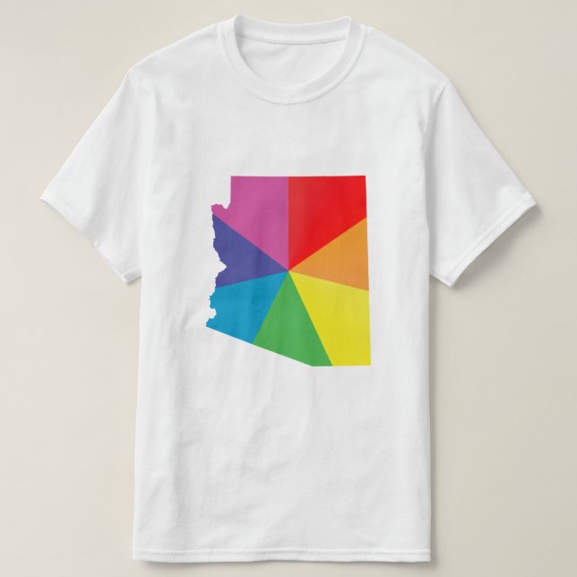 arizona pride. angled. T-Shirt (Design Front)