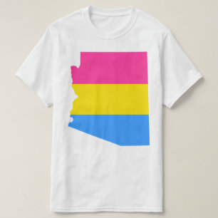 arizona pride pansexual striped shape T-Shirt