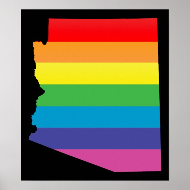 arizona pride. striped. poster (Front)