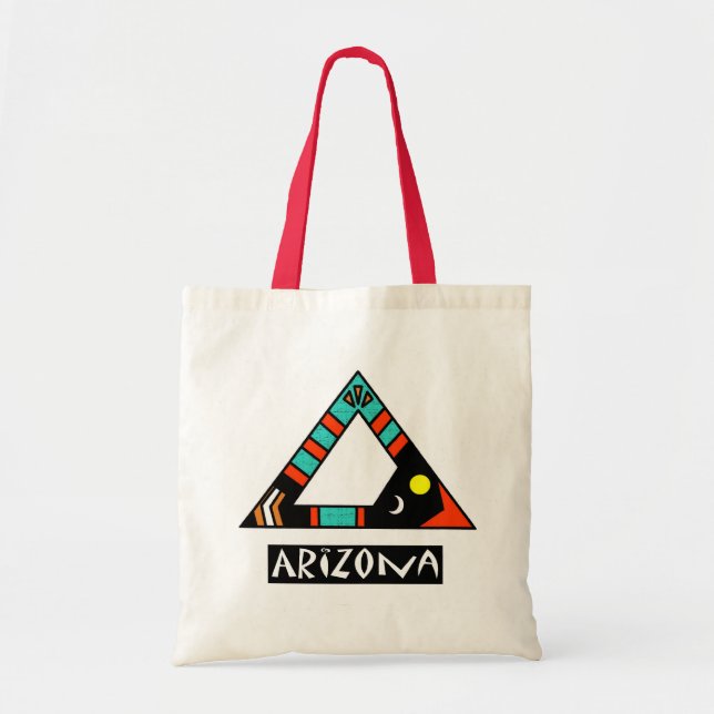 Arizona Pyramid Tote Bag (Front)