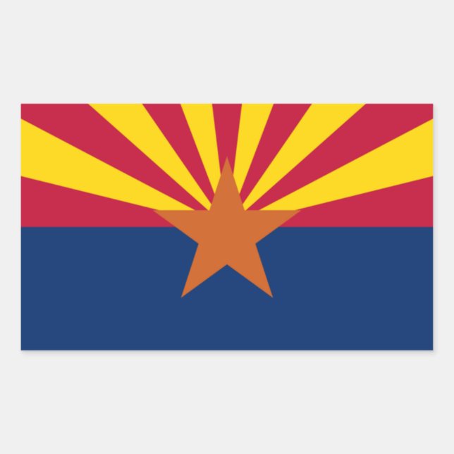 Arizona Rectangular Sticker (Front)
