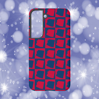 Arizona Red and Blue Pattern Samsung Galaxy Case