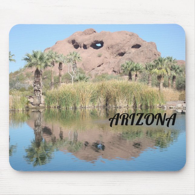Arizona Red Rock Photo Phoenix Landmark Landscape Mouse Mat (Front)