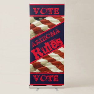 Arizona retractable banner