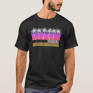 Arizona Retro Style Vintage Palm Tree Sunset 70s 8 T-Shirt