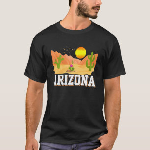 Arizona Retro Vintage Mountains Nature Hiking Men T-Shirt