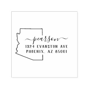 Arizona Return Address Stamp Self-Inking