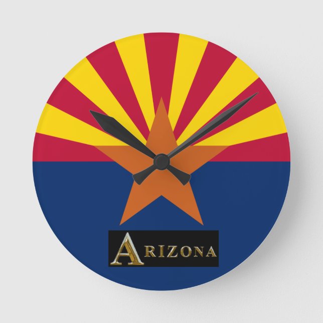 ARIZONA ROUND CLOCK (Front)