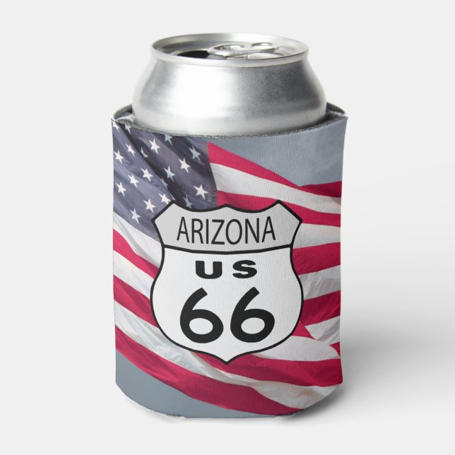 Arizona Route 66 Can Cooler (Can Front)