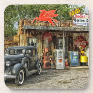 Arizona Route 66 rustic retro store Coaster