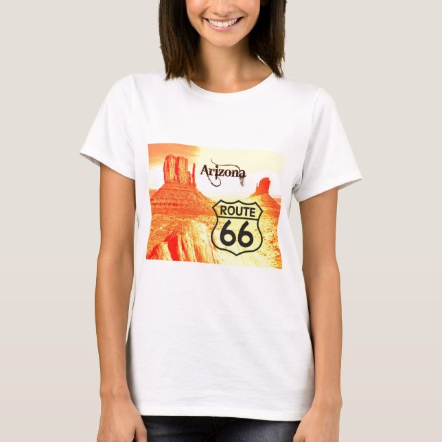 Arizona Route 66 T-Shirt (Front)