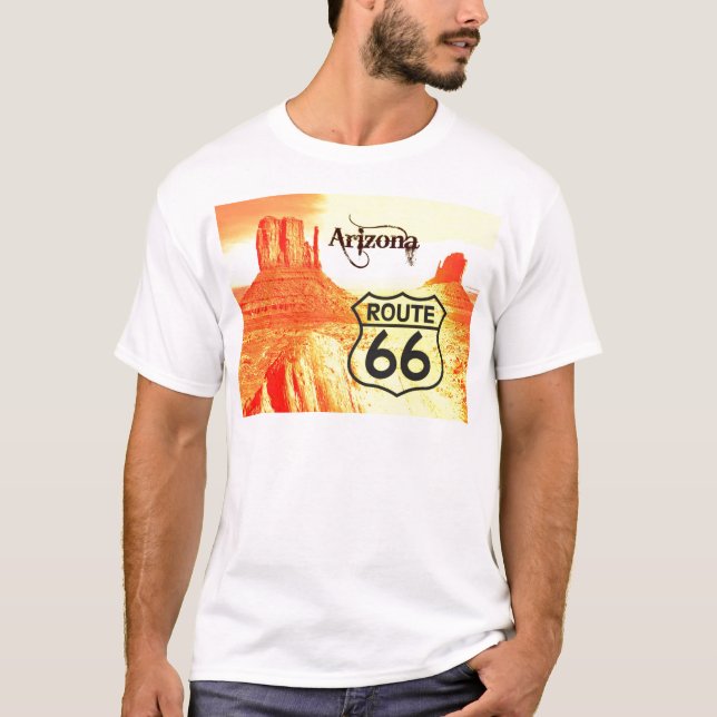 Arizona Route 66 T-Shirt (Front)