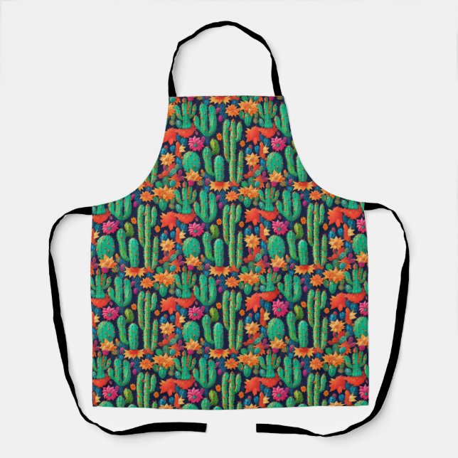 Arizona Saguaro Cactus Apron (Front)