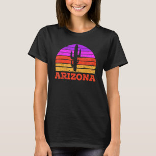 Arizona Saguaro Cactus Cacti Succulent Plant Lady T-Shirt