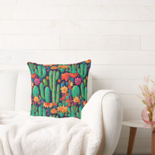 Arizona Saguaro Cactus Cushion